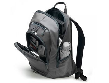 Dicota D31045 Backpack Light 14"-15.6", Notebook backpack for business and leisure, Grey (rucsac laptop/рюкзак для ноутбука)