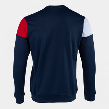 Толстовка JOMA - CREW V SWEATSHIRT NAVY RED WHITE 