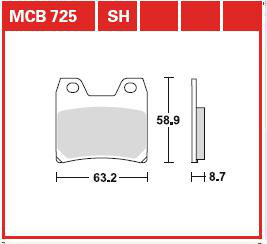 MCB725SH 