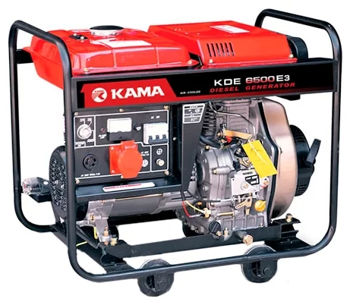 Generator diesel Kama KDE6500E3 220/380V 