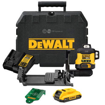 купить DeWalt DCLE34031D1 18V XR Compact 3x360° зеленый лазер в Кишинёве 