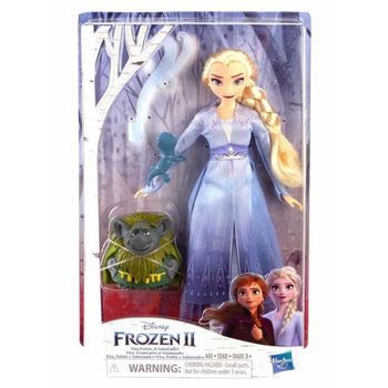 купить Hasbro Кукла Frozen 2 Эльза тролль Пабби и саламандра в Кишинёве 