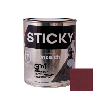 STICKY BRONZALCHID 3 в 1 Красно Коричневая 0,75 л 