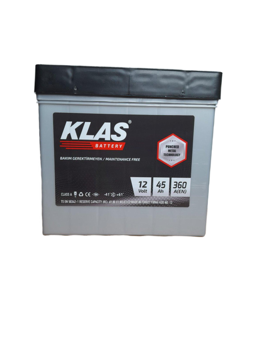 ACUMULATOR KLAS 12V 45AH /360EN / B249-SMF/TT JIS+L 