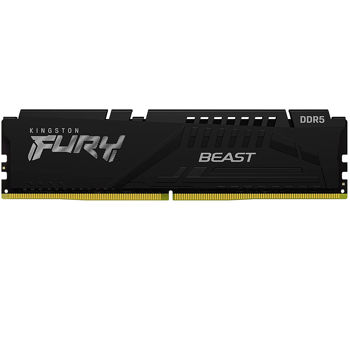 Оперативная Память 8GB DDR5 Kingston HyperX FURY Beast Black KF552C40BB-8 PC5-41600 5200MHz CL40, Retail (memorie/память)