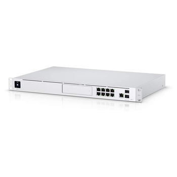 Маршрутизатор безопасности Ubiquiti UniFi Dream Machine Pro UDM-Pro-EU, Enterprise Security Gateway and Network Appliance with 10G SFP+,  Built-in Switch 8 Gigabit RJ45 ports, Dual WAN Ports, 10G SFP+, 3.5" HDD Bay for NVR, Quad-Core 1.7GHz, 4GB RAM, 16GB Flash, IDS/IPS Throughput 3.5 Gbps