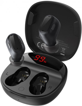 Baseus Earphones TWS Encok WM01, Black 