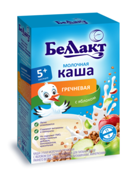 cumpără Bellact terci de hrișcă cu lapte și mere, 5+ luni, 250 g în Chișinău 