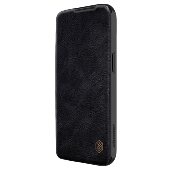 Nillkin Apple iPhone 15 Plus, Qin Pro Black 