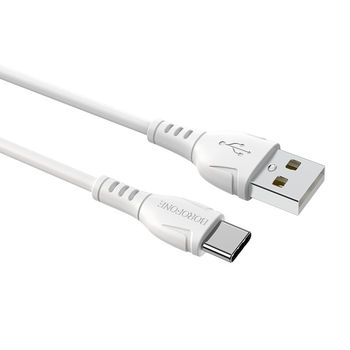 Cablu Borofone BX51 Triumph Type-C (1m) [White] 