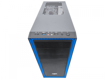 купить Case ATX Deepcool TESSERACT SW, w/o PSU, 2x120mm, Blue LED, Side Window, USB3.0, Black в Кишинёве 