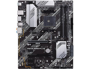 Placa de baza ASUS PRIME B550-PLUS AMD B550, AM4, Dual DDR4 4800MHz, 2xPCI-E 4.0/3.0 x16, Display Port 1.2/HDMI 2.1, USB 3.2, SATA RAID 6Gb/s, 2xM.2 x4 Socket, 64Gb/s M.2 support PCIe 4.0 x4, SB 8-Ch., GigabitLAN, Aura Sync RGB (placa de baza/материнская плата)