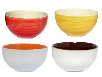 Salatiera din ceramica 13.5cm diverse culori 