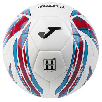 Мяч футбольный №4 Joma Halley Hybrid Coral 400355.616 (4081) 