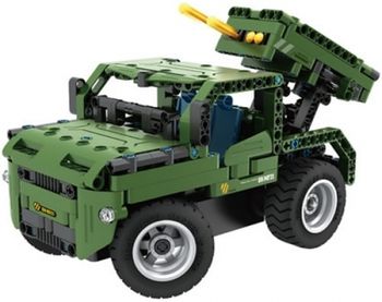 8022, XTech Bricks: 2in1, Armed Off-road Vehicle, R/C 4CH, 370 pcs 