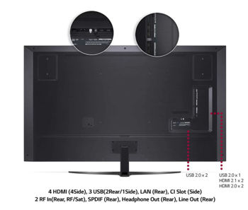 купить 75" LED TV LG 75NANO866PA, Black (3840x2160 UHD, 120 Hz, SMART TV, DVB-T/T2/C/S2) в Кишинёве 