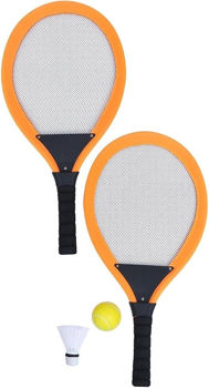 Set badminton / tenis (2 palete + minge + fluturas) 582012 (9519) 