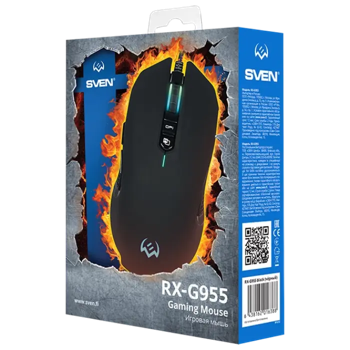 Gaming Mouse SVEN RX-G955, Negru 