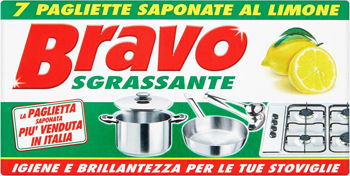 BRAVO Sgrassante bureti de vase cu detergent, 7 bucăți 