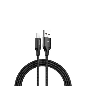 ttec Cable USB to Type-C 2.4A (2m) XL Alumi, Black 