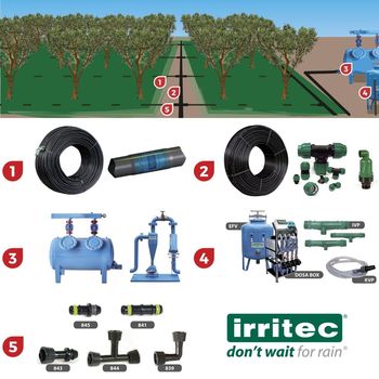 cumpără Sistem subteran de irigare prin picurare p/u livezi și vii - Irritec în Chișinău 