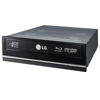 Оптический привод LG GGW-H20L Blu-ray Recorder Drive/HD DVD Reader, 4xBD-R/4xDVD-R DL/5xDVD-RAM/16xDVD+R/40xCD-R/24xCD-RW/6xBD-ROM/3xHD DVD-ROM/16xDVD, SATA, Lightscribe, Retail (оптический привод внутренний DVD-RW)