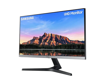 28" Monitor Samsung U28R550UQ, IPS 3840x2160 4K-UHD, Black/Grey 