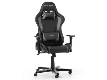 Gaming Chair DXRacer Formula GC-F08-NG, Black/Grey, User max loadt up to 150kg / height 145-180cm 