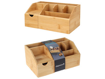 Organizator pentru cosmetică Eleganza 24X15X11cm, bambus 