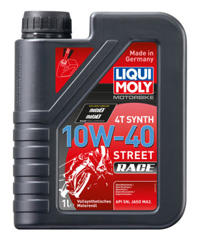 LIQUI MOLY Motorbike 4T Synth Street Race 10W-40 1L 