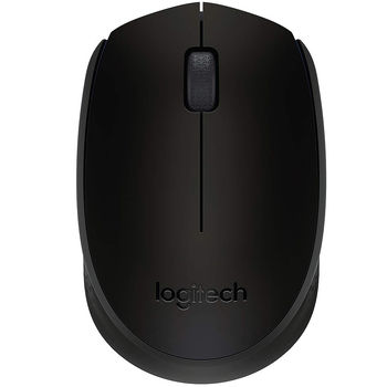 Беспроводная мышь Logitech B170 Black Wireless Mouse, USB, 910-004798 (mouse fara fir/беспроводная мышь)