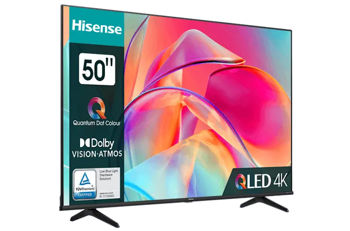 Телевизор 50" QLED SMART TV Hisense 50E7KQ, 3840x2160 4K UHD, VIDAA U6.0, Black 