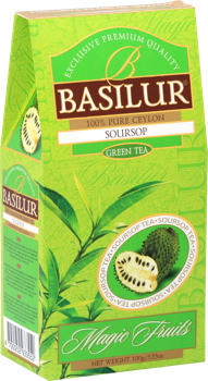 Зеленый чай Basilur Magic Fruits, Soursop, 100 г 