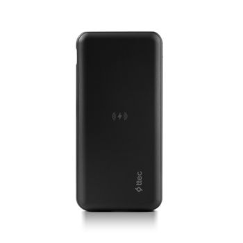 ttec Powerbank 10.000mAh Slim Pro W Wireless, Black 