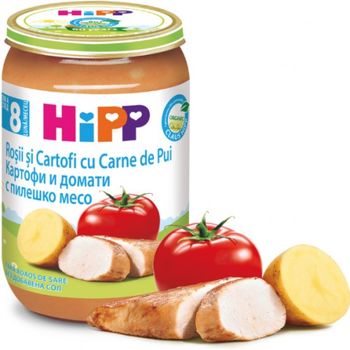 cumpără Hipp piure de pui cu cartofi și roșii, 8+ luni, 220 g în Chișinău 