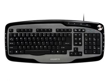 купить Keyboard Gigabyte K6800, Luxury, Multimedia, Ergonomic, Laser Engraving, RU Layout, Black, USB в Кишинёве 