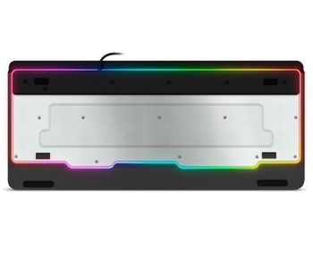 Gaming Keyboard SVEN KB-G9450, 3 colors backlight, Metal plate, WinLock, 12 Fn keys, Black, USB 