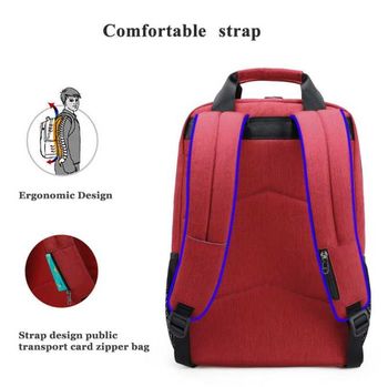 cumpără Rucsac Tigernu T-B3508 15.6 ", roșu în Chișinău 