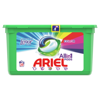 Detergent ARIEL PODS TOL GEL CAPS 39X23,8G 