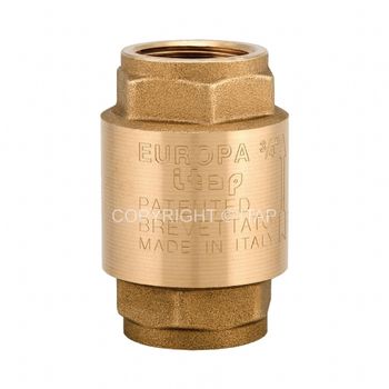 купить Обратный клапан пружинный D.   3/8" М/М бронзовый BRASS PN25 EUROPA® 100  ITAP в Кишинёве 