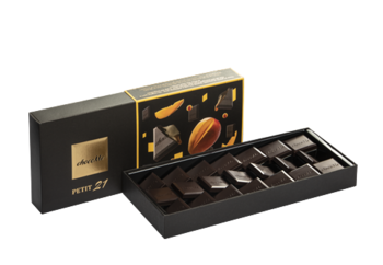 купить Choco me - Мини темный шоколад с начинкой из манго в Кишинёве 