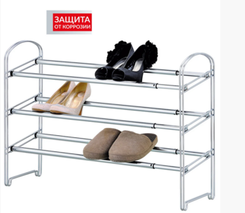 cumpără Tatkraft MAESTRO 3-Tier Riding Shoe Rack Steel Steel 13445 în Chișinău 