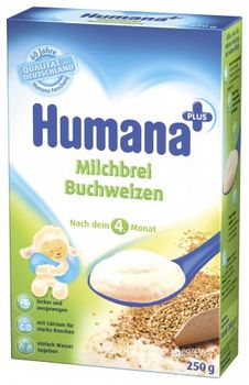 cumpără Humana terci cu lapte din hrișcă, 4+ luni, 250 g în Chișinău 