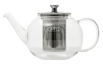 Чайник заварочный GIPFEL GP-7087 (стеклянный, 1000 ml) 