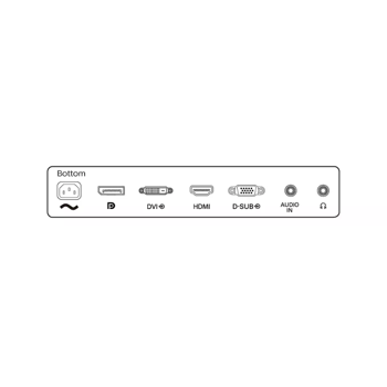 23.8" PHILIPS 242S1AE, Black,IPS,1920x1080,75Hz,4ms,300cd,SC50M:1,D-Sub+DVI+DP+HDMI,Spkrs,Pivot 