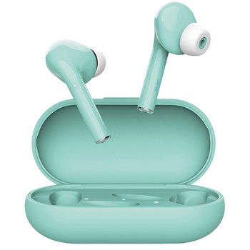 Trust Nika Touch Bluetooth Wireless TWS Earphones - Turquoise, Up to 6 hours of playtime, Manage all important functions with a simple touch
