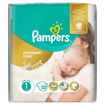 cumpără Pampers (1) SMP Premium Care new baby N22 în Chișinău 