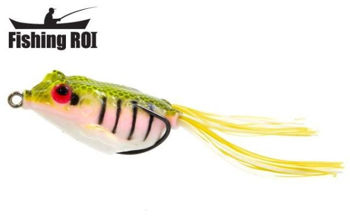 Broască Glider Fishing ROI Frenzy Frog 55mm # E12 