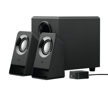 Speakers Logitech Z213, 2.1/7W RMS, Wired RC, Black 