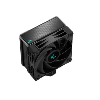 AC Deepcool "AK400 ZERO DARK " (≤29dB, 500-1850RPM, 66.47 CFM, 120mm, 220W, 4/6mm, 661g.) 